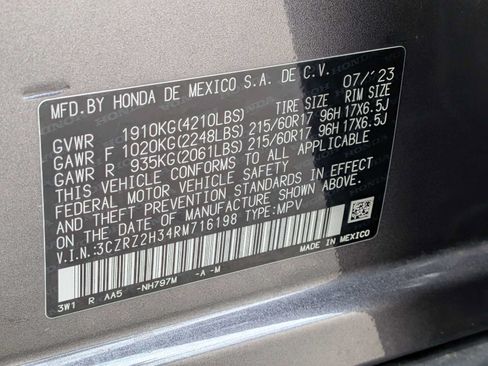 Certified 2024 Honda HR-V LX image 30