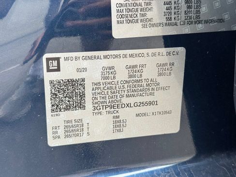 Used 2020 GMC Sierra 1500 AT4 AWD/4WD image 33