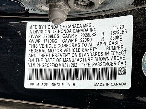 Used 2021 Honda Civic Sport image 27