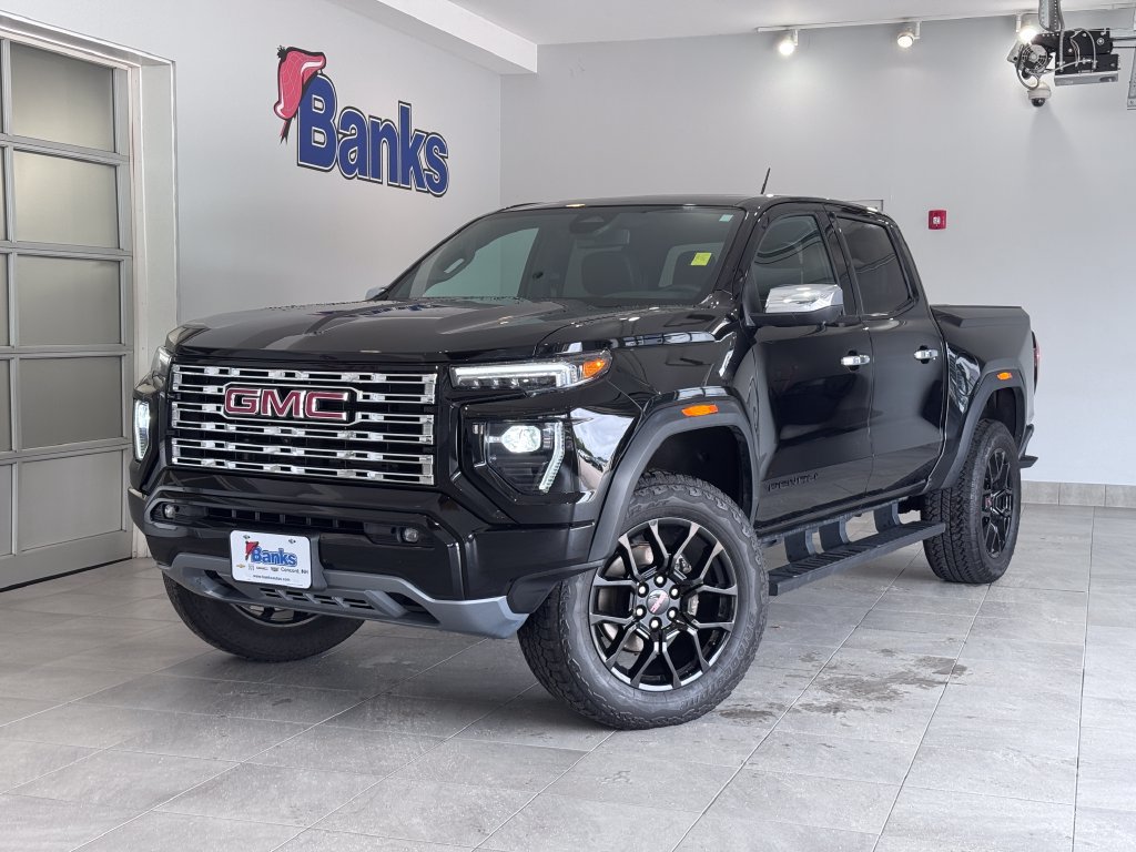 Certified 2024 GMC Canyon Denali w/ LPO, Denali Black Edition AWD/4WD image 2