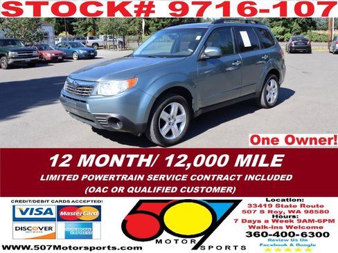 Used 2009 Subaru Forester 2.5X AWD/4WD image 3
