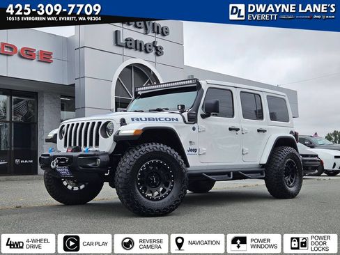 Used 2023 Jeep Wrangler Unlimited Rubicon 4xe AWD/4WD image 1