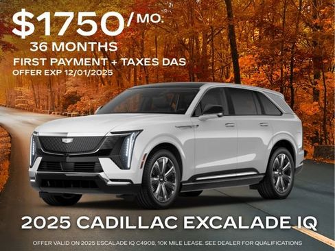 Used 2025 Cadillac Escalade IQ Luxury 1 w/ Smart Trailering package image 2