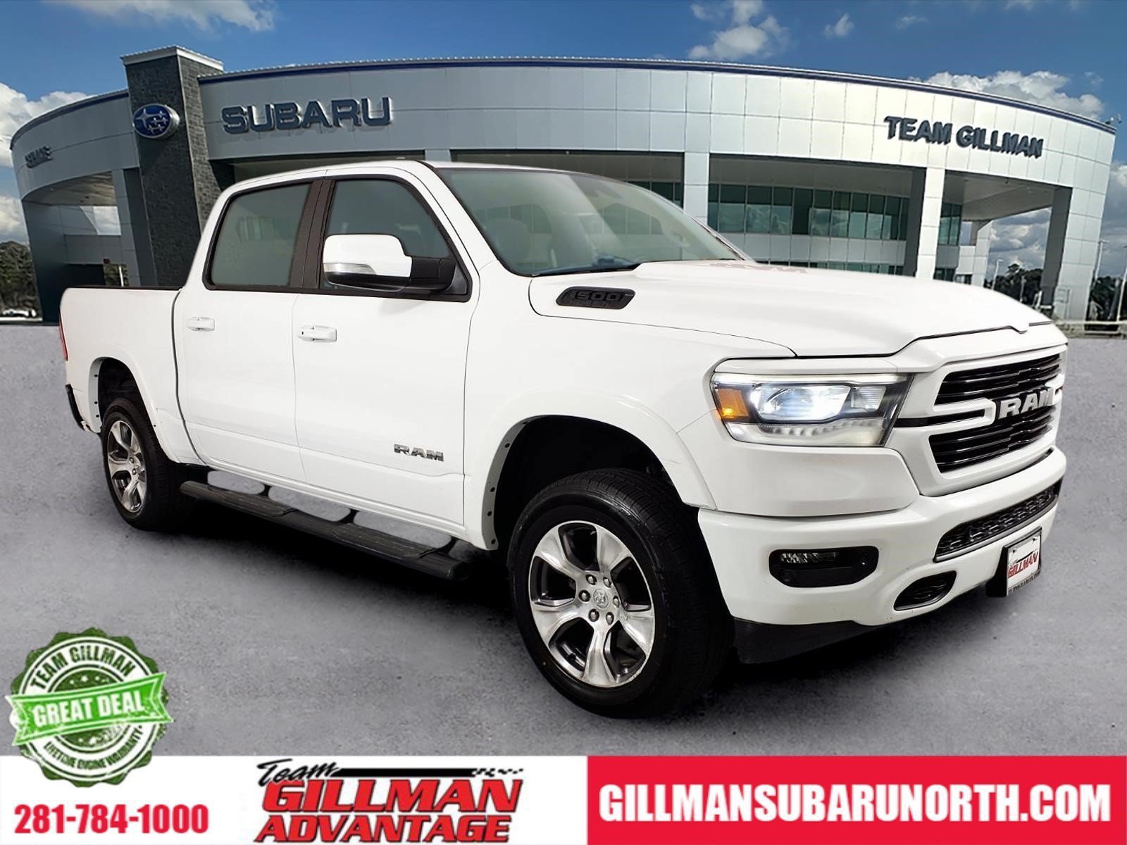 Used 2021 RAM 1500 Laramie w/ Sport Appearance Package RWD image 1