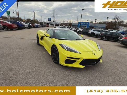 Certified 2023 Chevrolet Corvette Stingray Preferred Conv w/ Stealth Interior Trim Package image 2