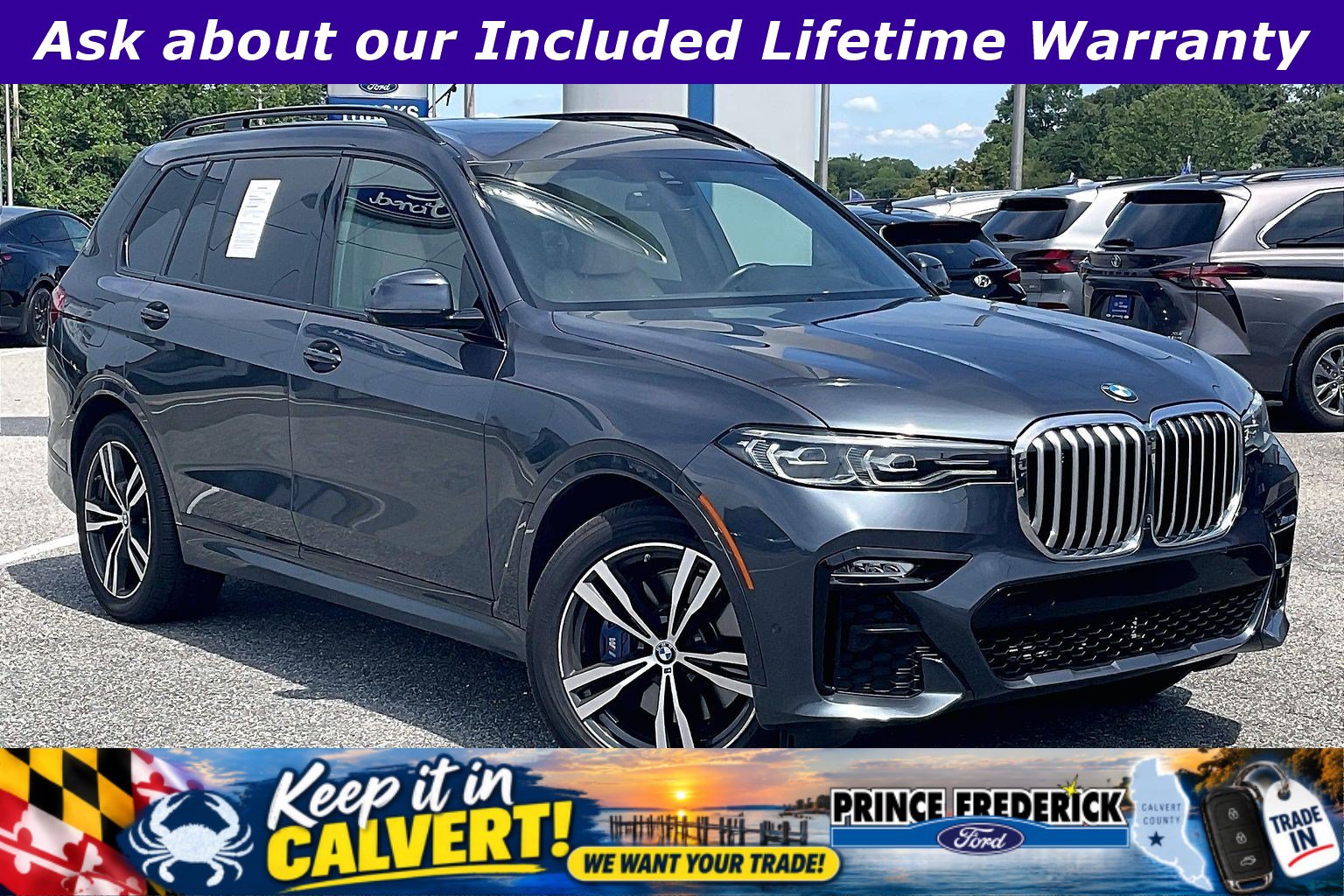 Used 2022 BMW X7 xDrive40i w/ M Sport Package AWD/4WD image 1