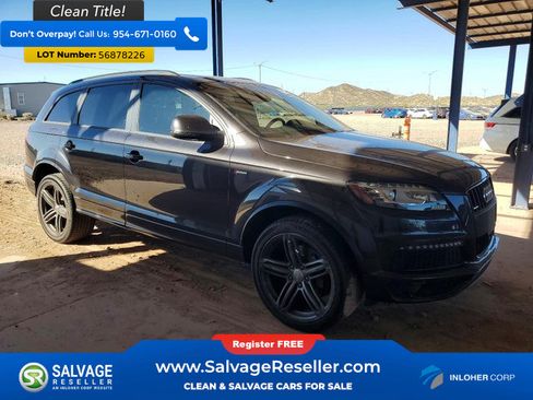 Used 2015 Audi Q7 3.0T S line Prestige w/ 21" S Line Plus Package AWD/4WD image 5