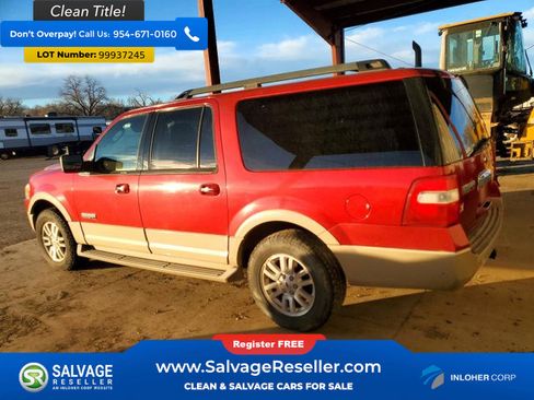 Used 2007 Ford Expedition EL Eddie Bauer AWD/4WD image 3