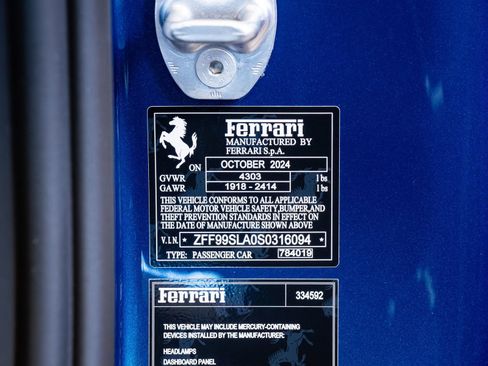 Used 2025 Ferrari 296 GTB RWD image 26