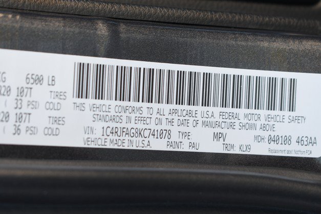 Used 2019 Jeep Grand Cherokee Altitude AWD/4WD image 33
