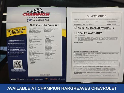Used 2011 Chevrolet Cruze LT image 44