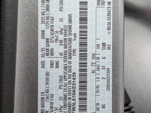 Used 2025 Ford F150 XLT w/ Equipment Group 301A Standard image 22