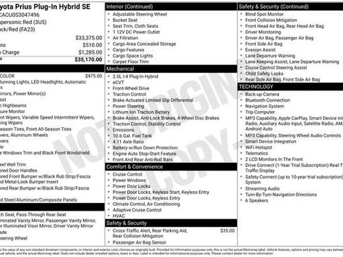Used 2025 Toyota Prius Plug-In Hybrid image 3