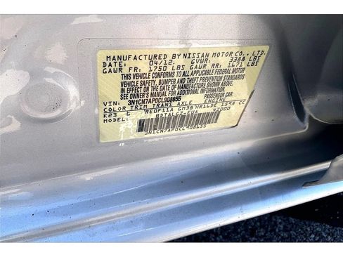 Used 2012 Nissan Versa FWD image 16