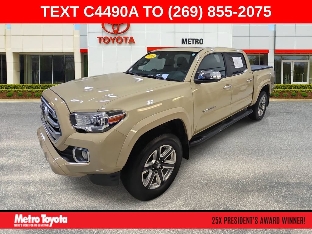 Certified 2018 Toyota Tacoma Limited AWD/4WD image 1