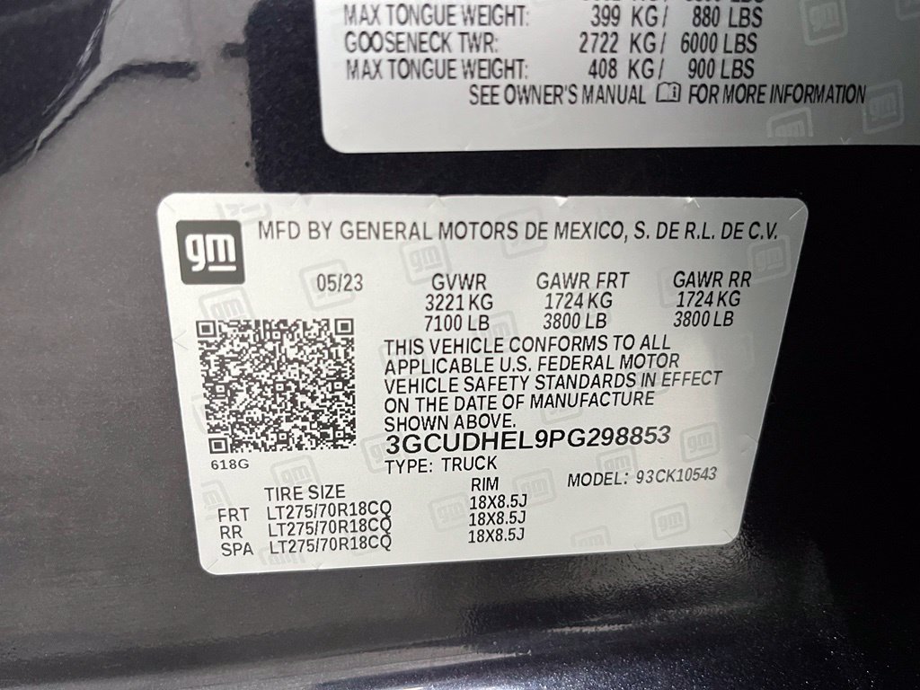 Used 2023 Chevrolet Silverado 1500 ZR2 AWD/4WD image 60
