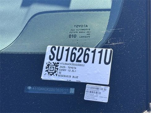 Certified 2025 Toyota Camry SE w/ Multimedia Upgrade Package image 33