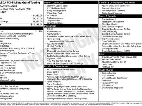 New 2025 MAZDA MX-5 Miata Grand Touring image 35