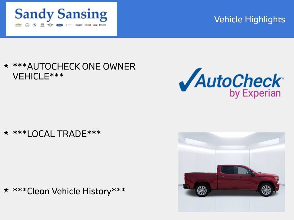 Used 2019 Chevrolet Silverado 1500 Custom w/ Custom Value Package RWD image 7