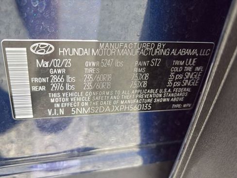 Used 2023 Hyundai Santa Fe SEL AWD/4WD image 15