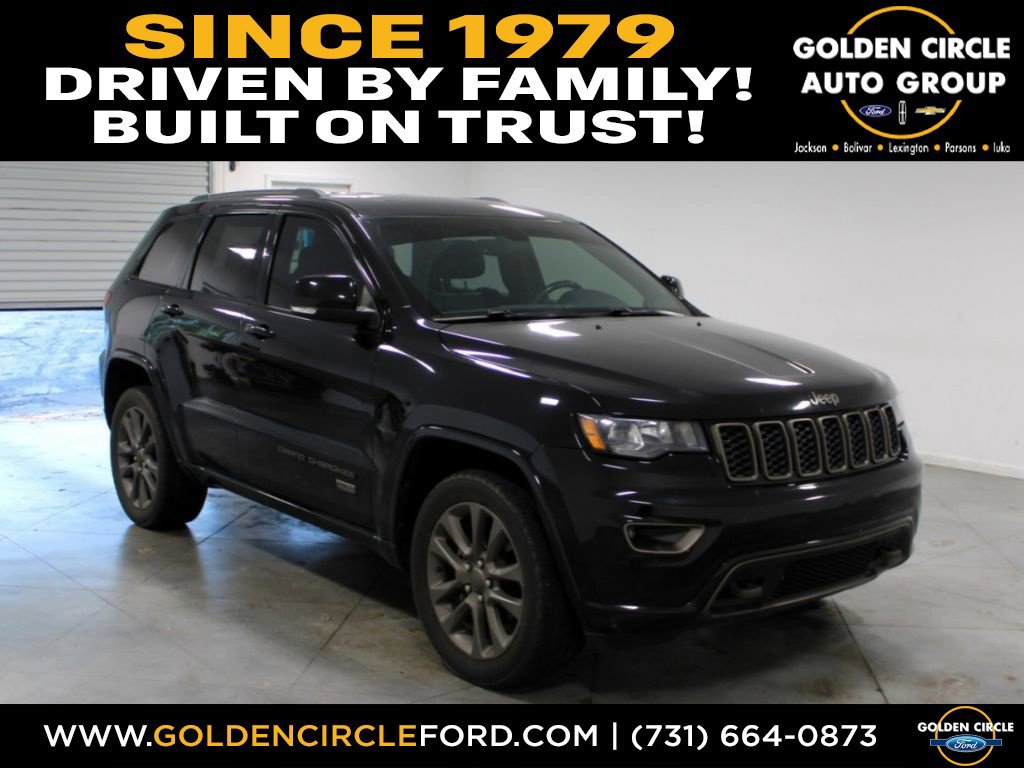 Used 2017 Jeep Grand Cherokee Limited 75th Anniversary AWD/4WD image 1