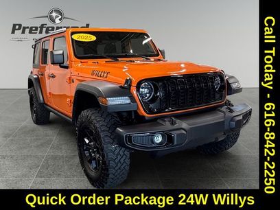 New 2025 Jeep Wrangler Willys