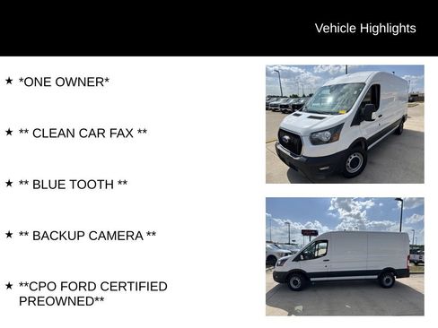 Used 2023 Ford Transit 250 Medium Roof RWD image 4