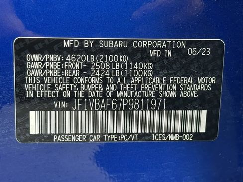 Used 2023 Subaru WRX Premium image 21