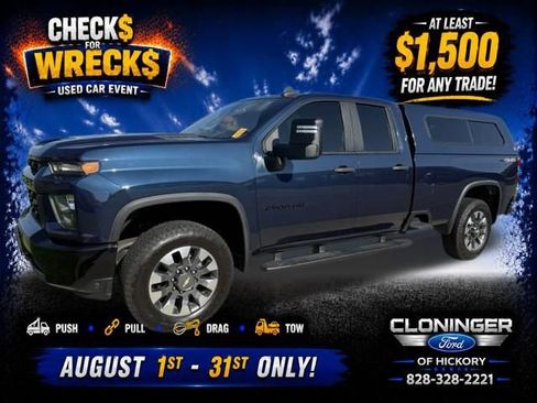 Used 2021 Chevrolet Silverado 2500 Custom w/ Custom Value Package AWD/4WD image 1