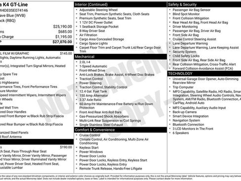 Used 2025 Kia K4 GT-Line FWD image 6