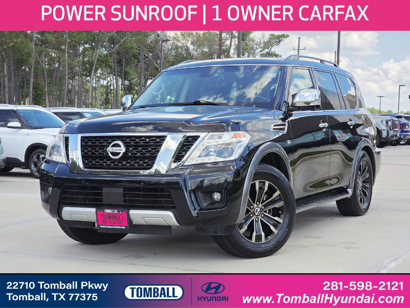 Used 2017 Nissan Armada Platinum RWD image 1