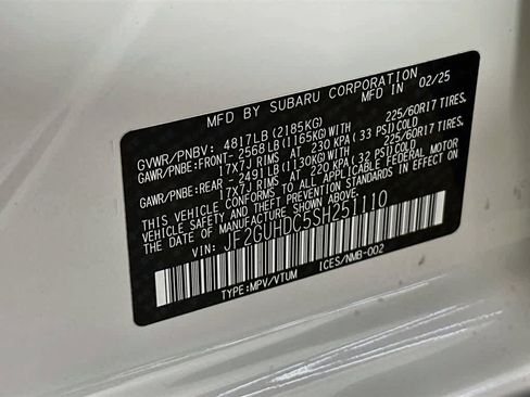 Used 2025 Subaru Crosstrek 2.0i Premium AWD/4WD image 21