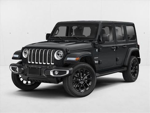 Used 2022 Jeep Wrangler Unlimited Sahara AWD/4WD image 1