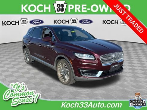 Used 2019 Lincoln Nautilus Reserve AWD/4WD image 1