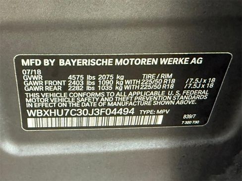 Used 2018 BMW X1 sDrive28i w/ Convenience Package image 23