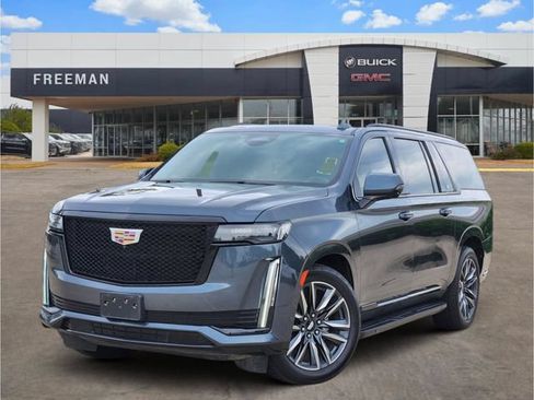 Used 2021 Cadillac Escalade ESV Sport w/ Driver Assist Tech Package AWD/4WD image 1