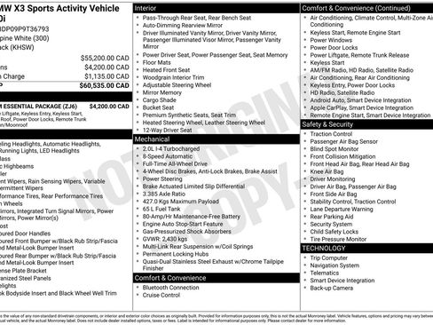 Used 2023 BMW X3 xDrive30i image 4