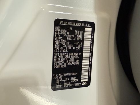 New 2026 INFINITI QX80 Pure RWD image 26