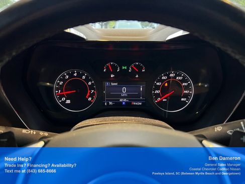 Used 2019 Chevrolet Camaro LT w/ Technology Package RWD image 10