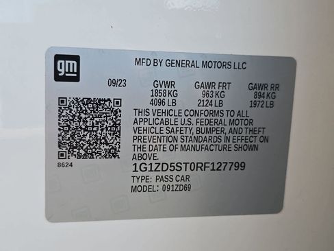 Used 2024 Chevrolet Malibu LT FWD image 35