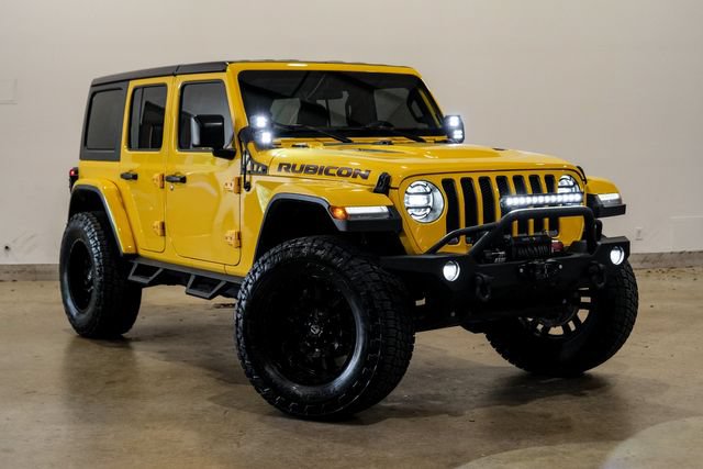 Used 2019 Jeep Wrangler Unlimited Rubicon w/ LED Lighting Group AWD/4WD image 2