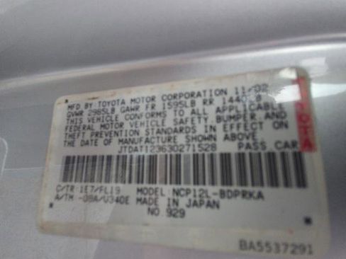 Used 2003 Toyota Echo Coupe image 17