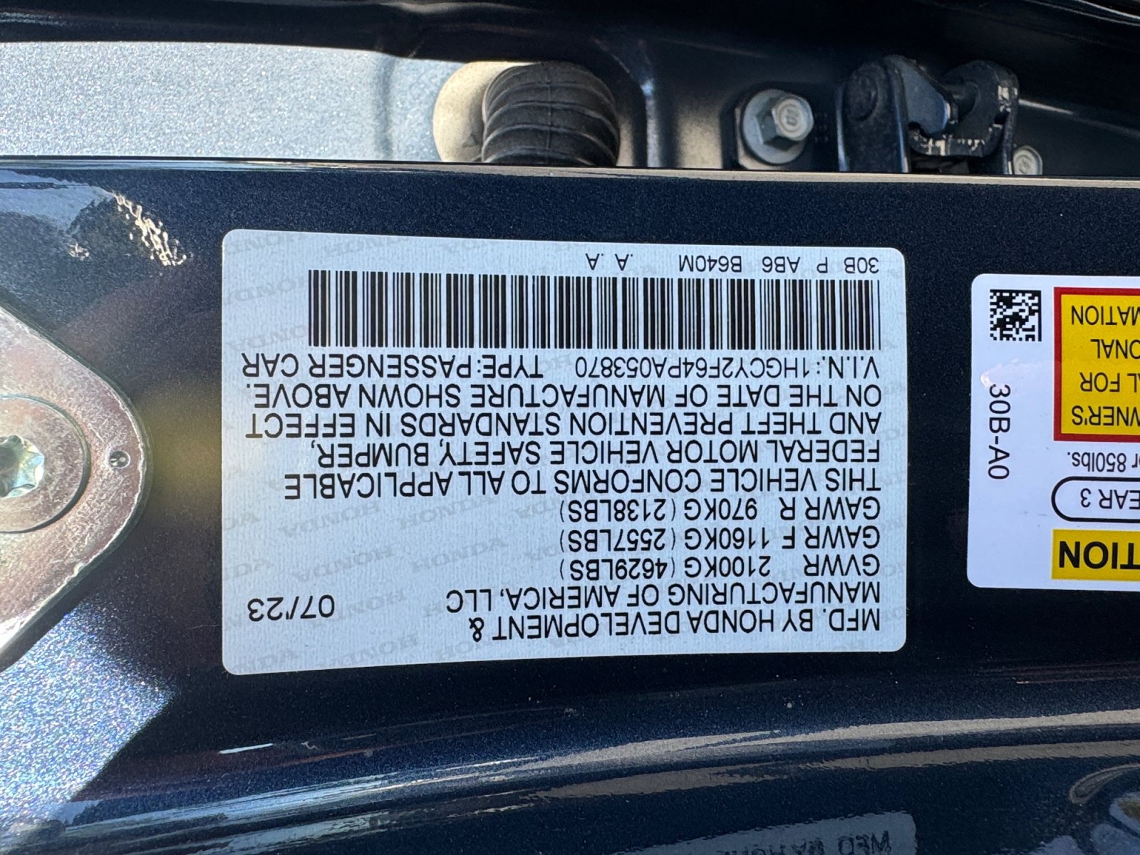 Used 2023 Honda Accord EX-L image 17