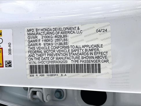 Used 2024 Honda Accord EX-L image 35