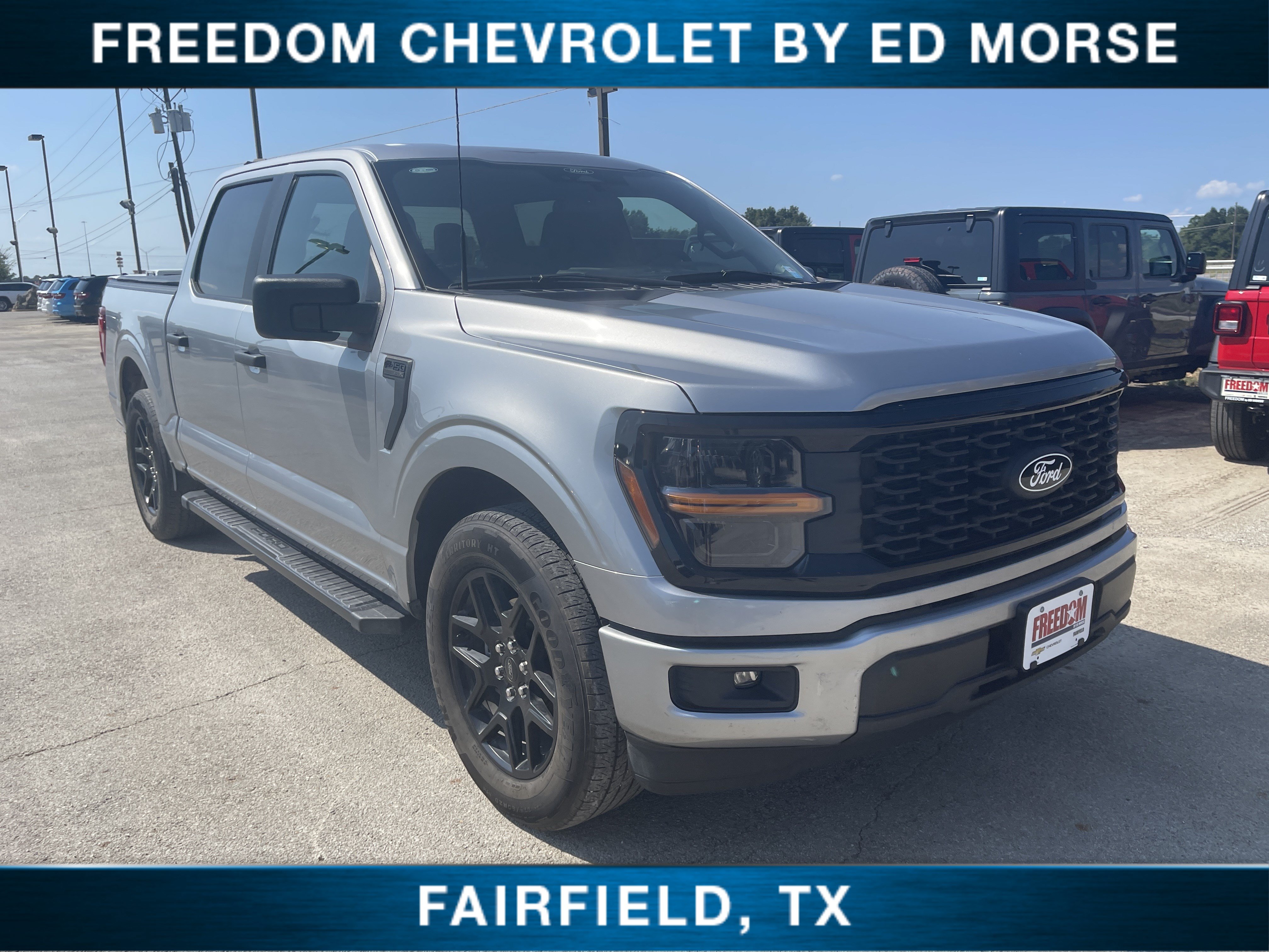 Used 2024 Ford F150 STX w/ STX Black Appearance Package RWD image 1