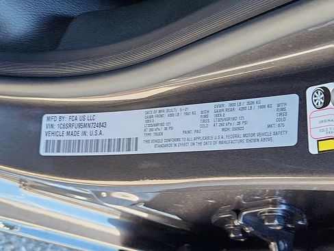 Used 2021 RAM 1500 TRX w/ TRX Level 2 Equipment Group AWD/4WD image 28