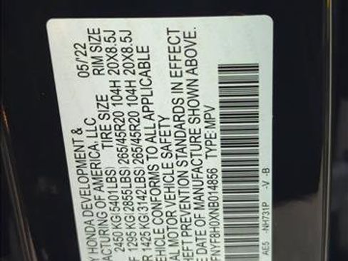 Used 2022 Honda Passport Elite image 22