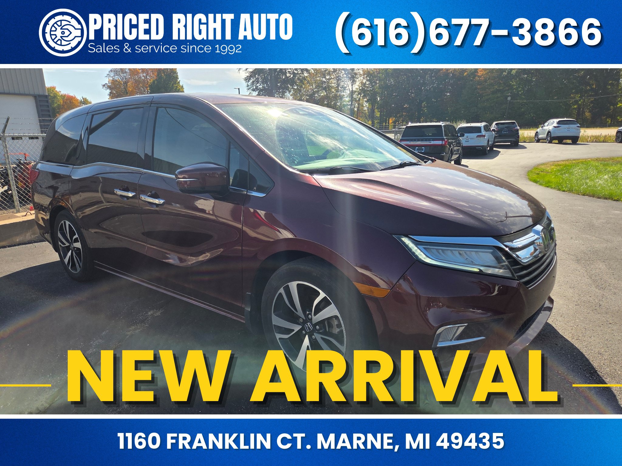 Used 2020 Honda Odyssey Elite image 1