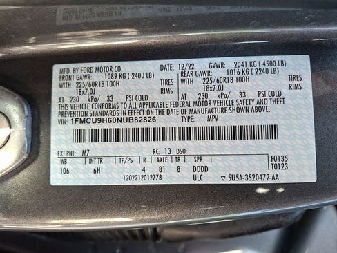 Used 2022 Ford Escape SEL AWD/4WD image 26