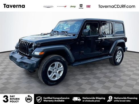 Used 2022 Jeep Wrangler Unlimited Sport S image 1